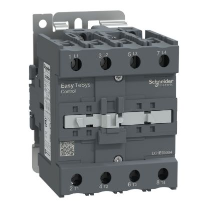 Picture of Contactor,Easy TeSys Control,LC1E,4P(4NO),AC-2 80A,240V