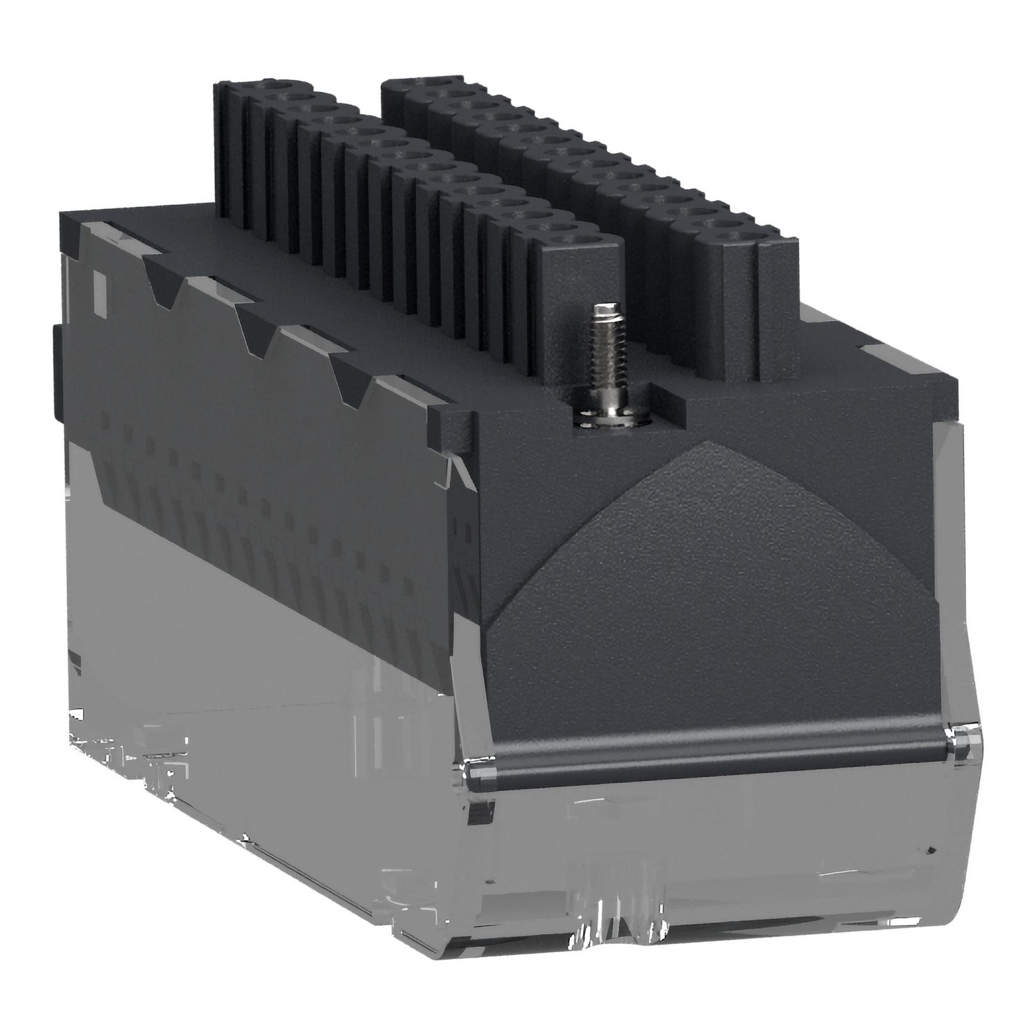 Picture of terminal block, Modicon X80, 28-pin removable caged, 1 x 0.34..1mm2