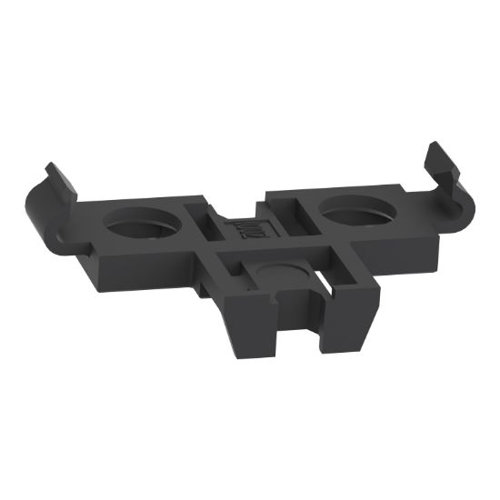 Picture of Clip on legend holder, Harmony XB4, plastic, black