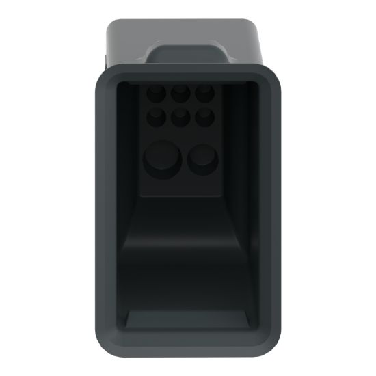 Picture of Protective boot, Harmony XB4, for contact blocks, plastic, black