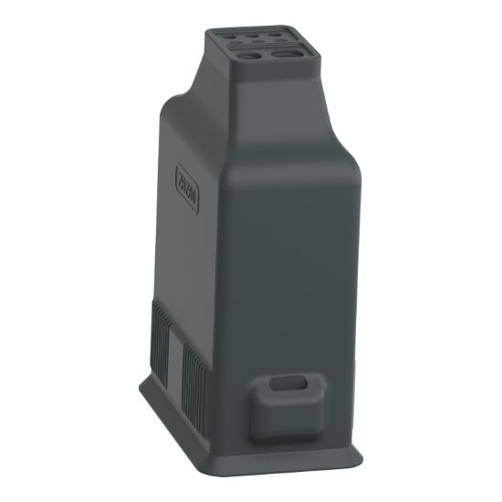 Picture of Protective boot, Harmony XB4, for contact blocks, plastic, black