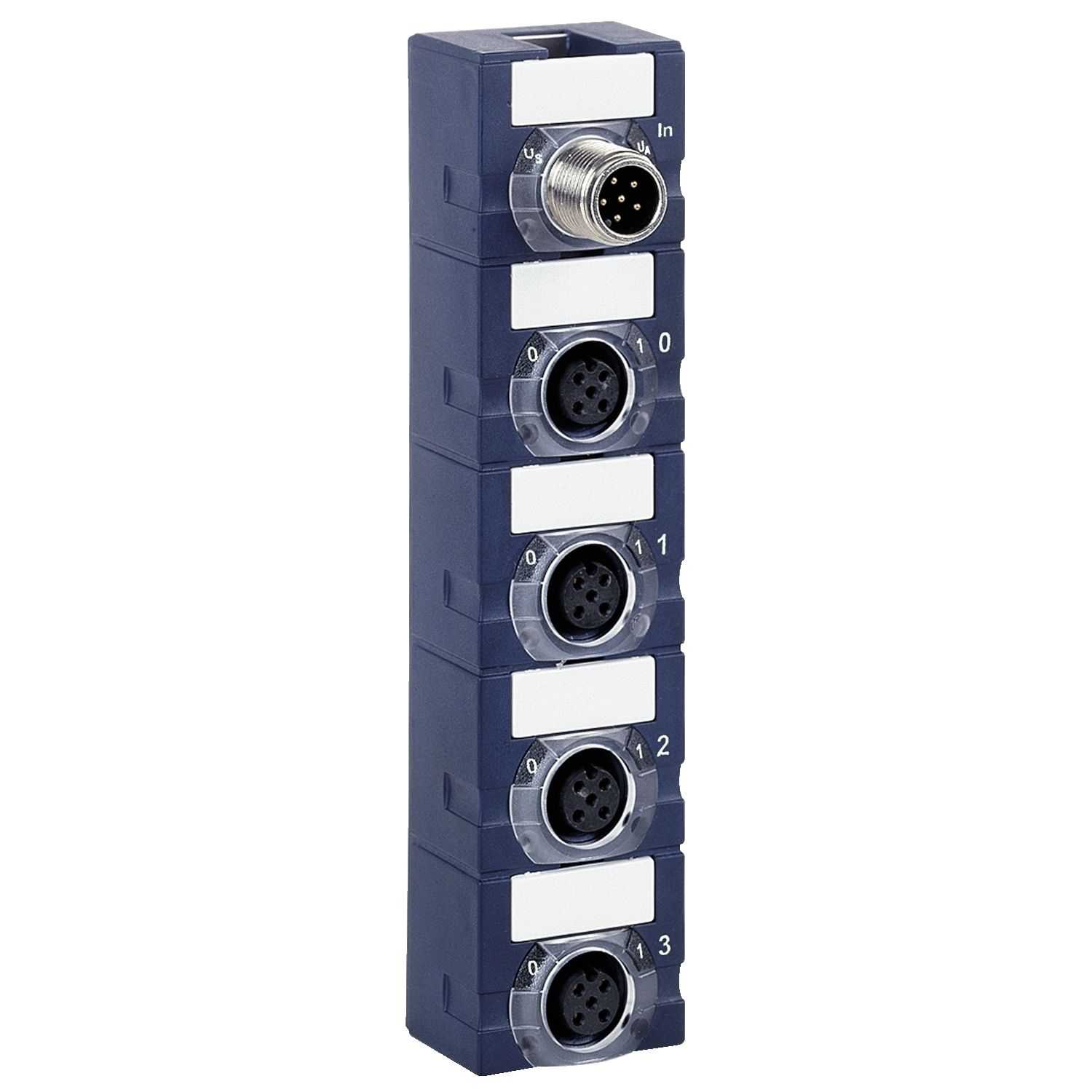 Picture of compact IP67 modular I/O splitter box - Advantys FTM - 4I - 24 V DC - 16 bits