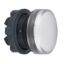 Picture of Head for pilot light, Harmony XB5, metal, white, 22mm, plain lens for BA9s bulb