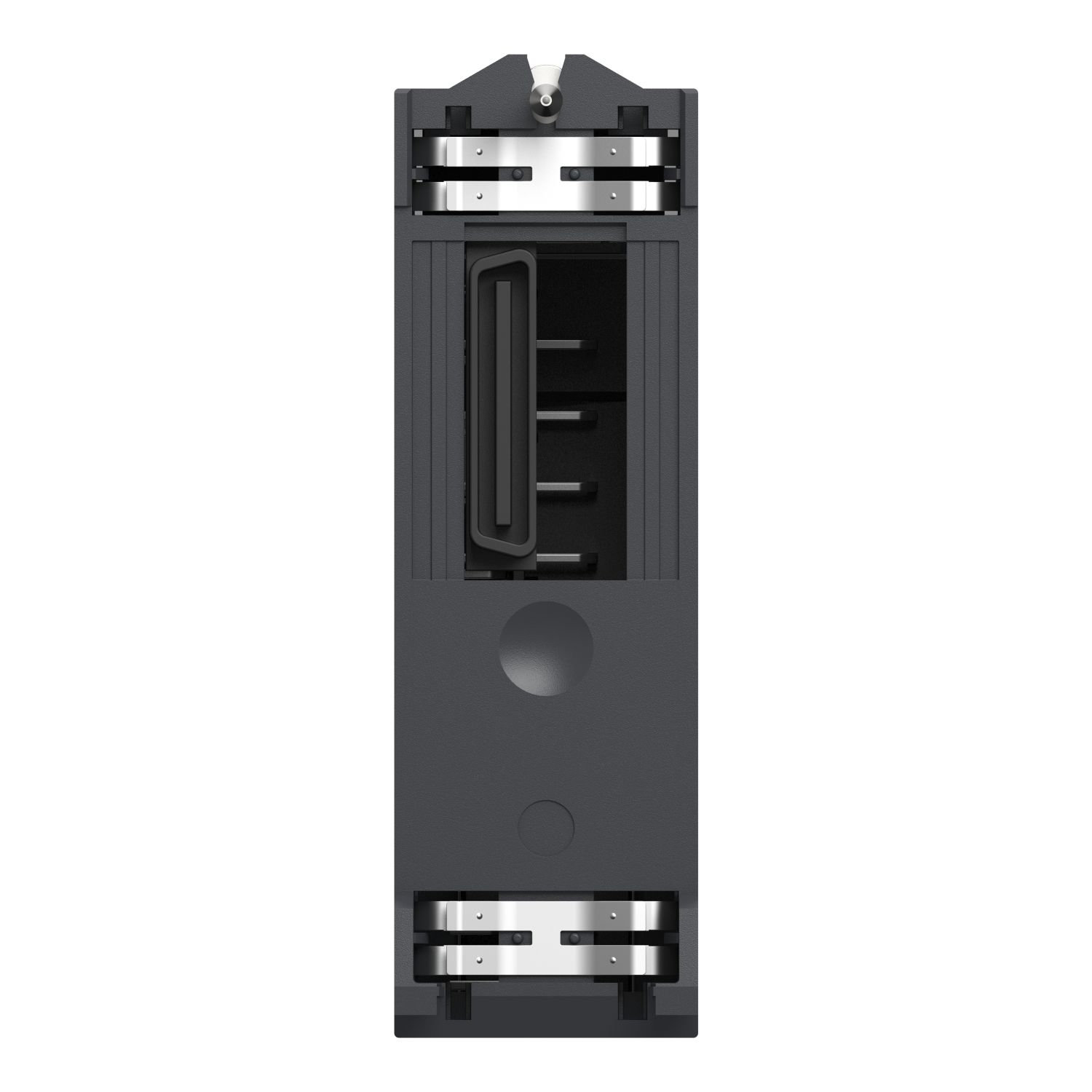Picture of Analog isolated high level output module, Modicon X80, 2 outputs, 0 to 20mA / 4 to 20mA, 10V positive or negative, for severe environments