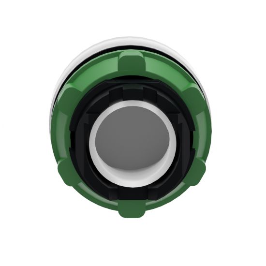 Picture of Head for pilot head, Harmony XB5, plastic, white, 22mm, plain lens, BA9s base fitting