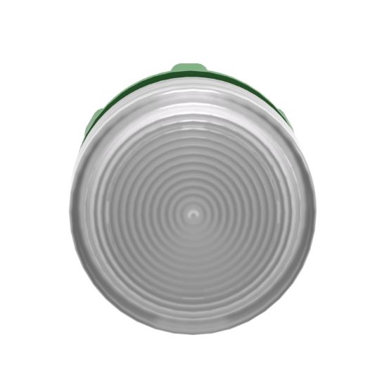 Picture of Head for pilot head, Harmony XB5, plastic, white, 22mm, plain lens, BA9s base fitting