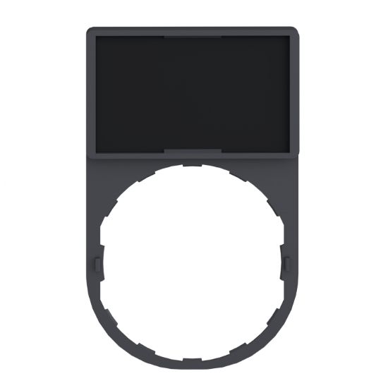 Picture of Legend holder 30x50mm, Harmony XB4, plastic, with legend 18x27mm, unmarked