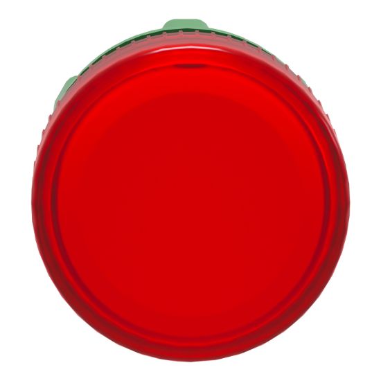 Picture of Head for pilot light, Harmony XB5, metal, red, 22mm, plain lens for BA9s bulb
