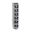 Picture of terminal block, Modicon TM5, 12 contacts, grey, quantity 1