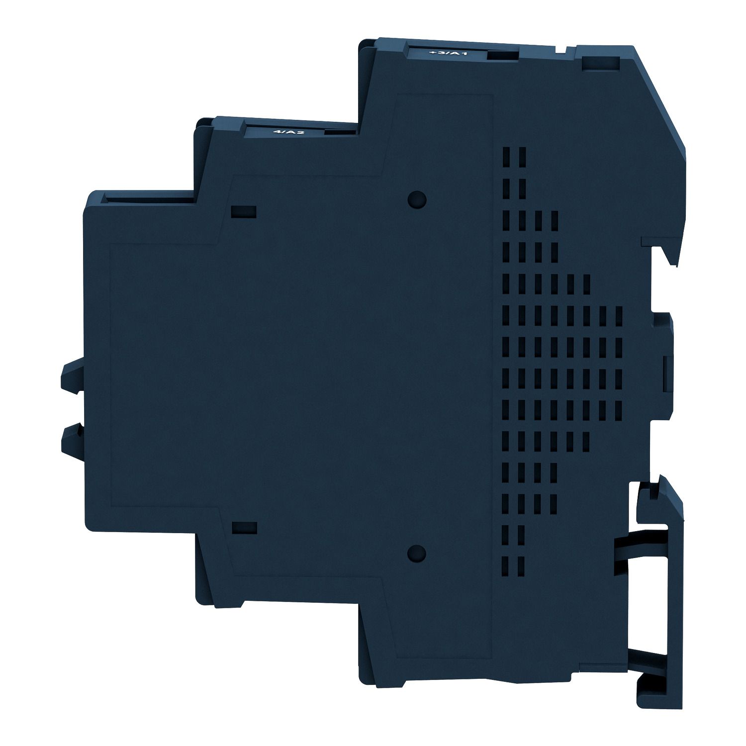 Picture of Solid state modular relay, Harmony Solid State Relays, 6A, DIN rail mount, zero voltage switching, input 4...32V DC, output 48…600V AC