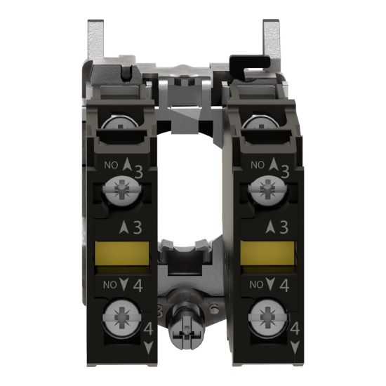Picture of Contact block with body fixing collar for 4 direction joystick controller, Harmony XB4