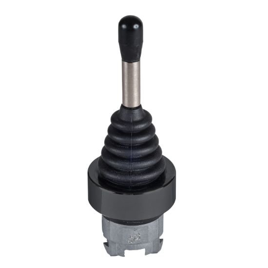 Picture of Head for joystick controller, Harmony XB4, black metal, 22mm, 4 directions, spring return