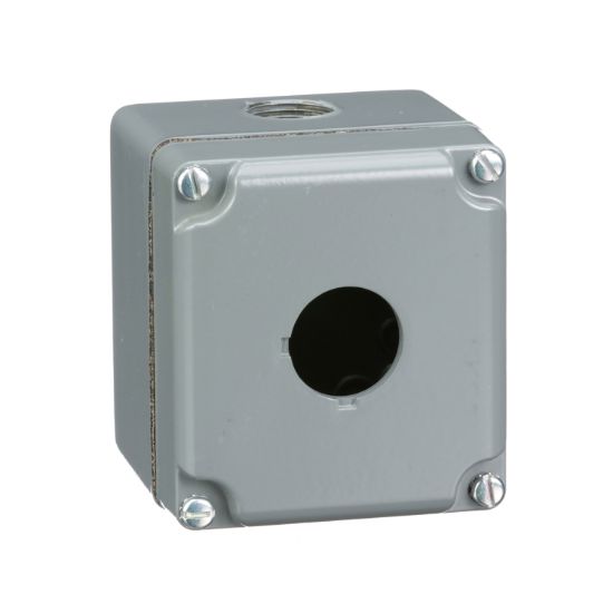 Picture of Empty enclosure control station, Harmony 9001K, Harmony 9001SK, aluminium, 1 cut out, 30mm