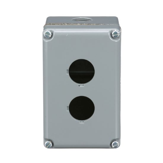 Picture of Empty enclosure control station, Harmony 9001K, Harmony 9001SK, aluminium, 2 cut outs, 30mm