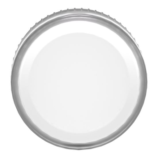 Picture of Head for pilot light, Harmony XB4, metal, white, 22mm, plain lens for BA9s bulb