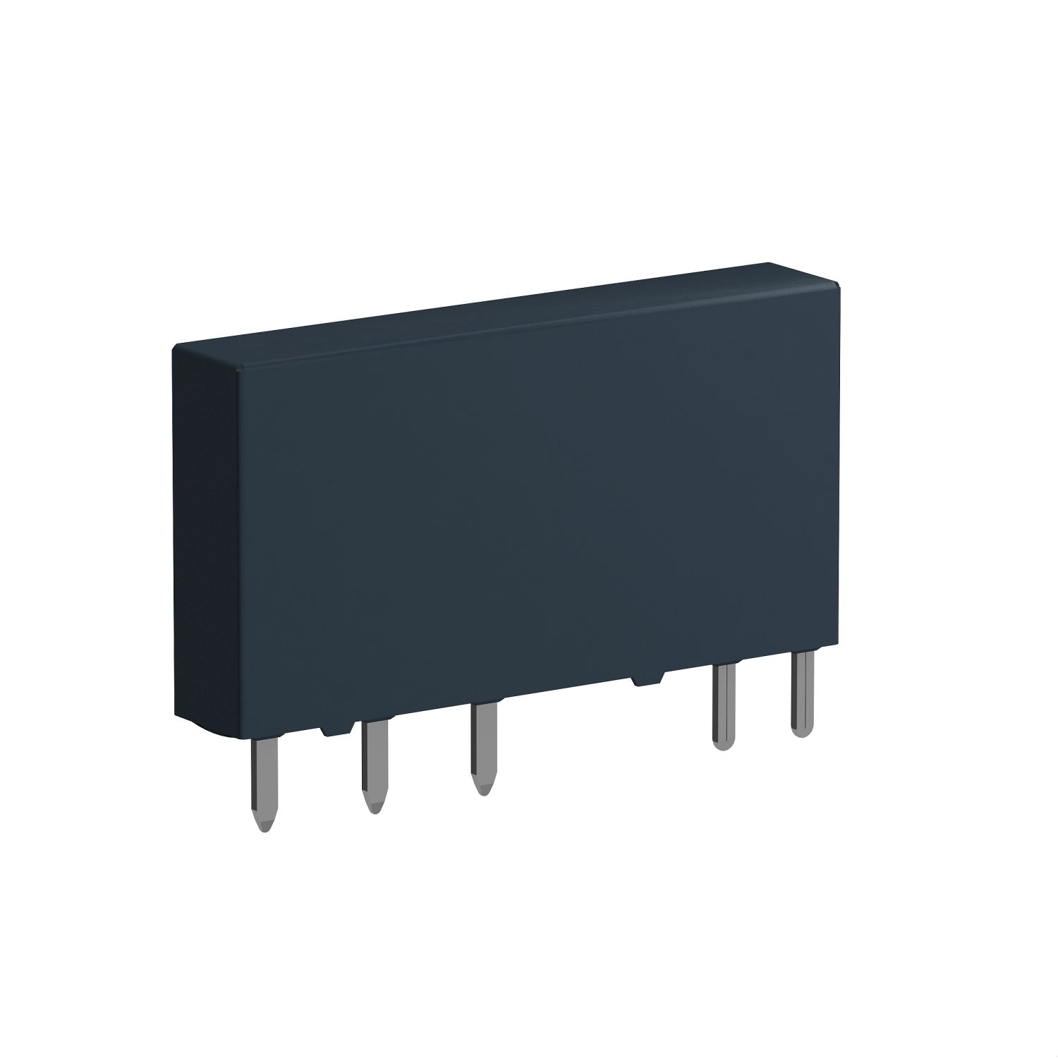Picture of Slim interface plug in relay, Harmony Electromechanical Relays, 6A, 1CO, low level, 24V DC