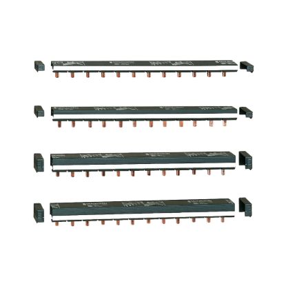 Picture of comb busbar - 3 poles - 80 A - L = 24 x 18 mm