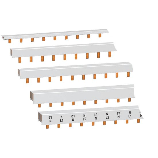 Picture of comb busbar - 3 poles + N - 100 A - L = 24 x 18 mm