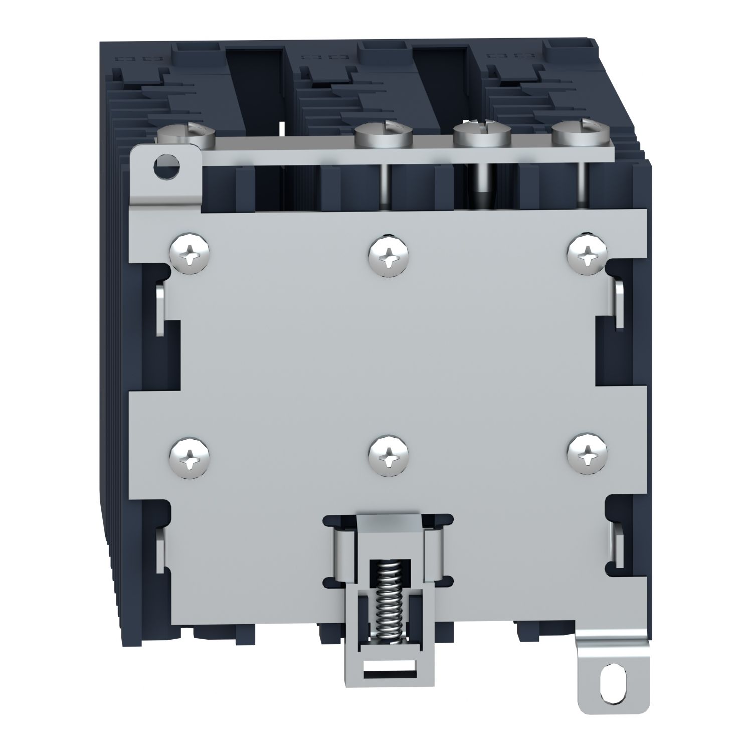 Picture of single phase relay, Harmony Solid State Modular Relays, 25A, DIN rail mount, zero voltage switching, input 90 to 140V AC, output 48 to 600V AC