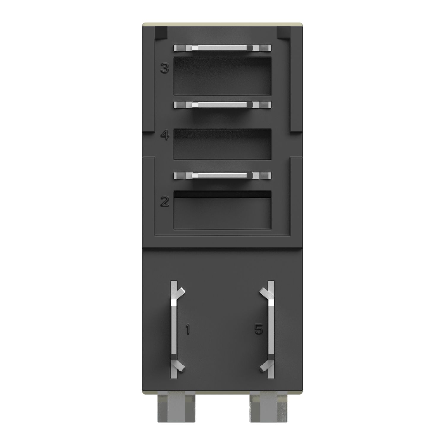 Picture of plug-in electromechanical relay - 12.5 mm - 24 V DC - 1 CO