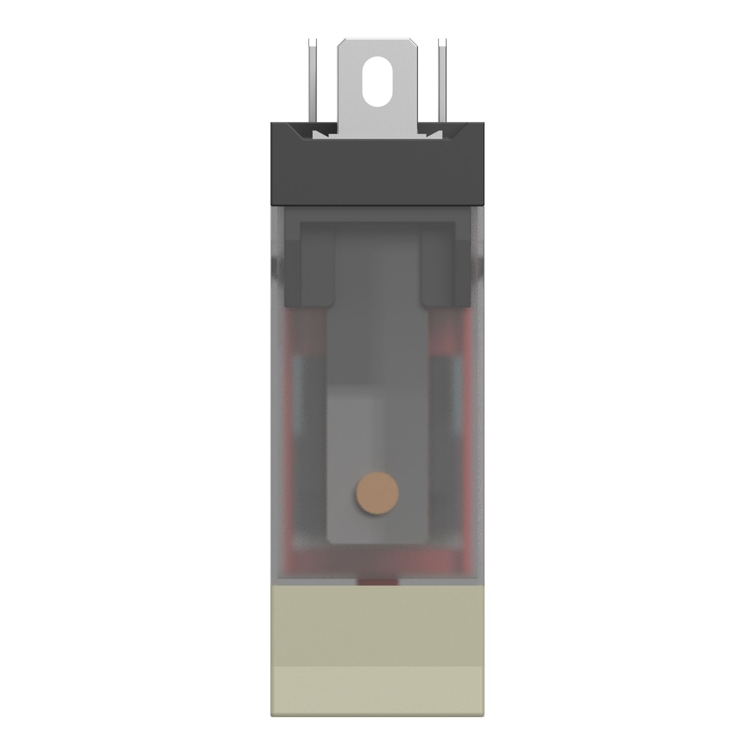 Picture of plug-in electromechanical relay - 12.5 mm - 24 V DC - 1 CO