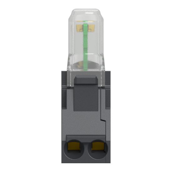 Picture of Light block, Harmony XB4, Harmony XB5, for head 22mm, universal LED, 230…240V AC, compact push in terminals