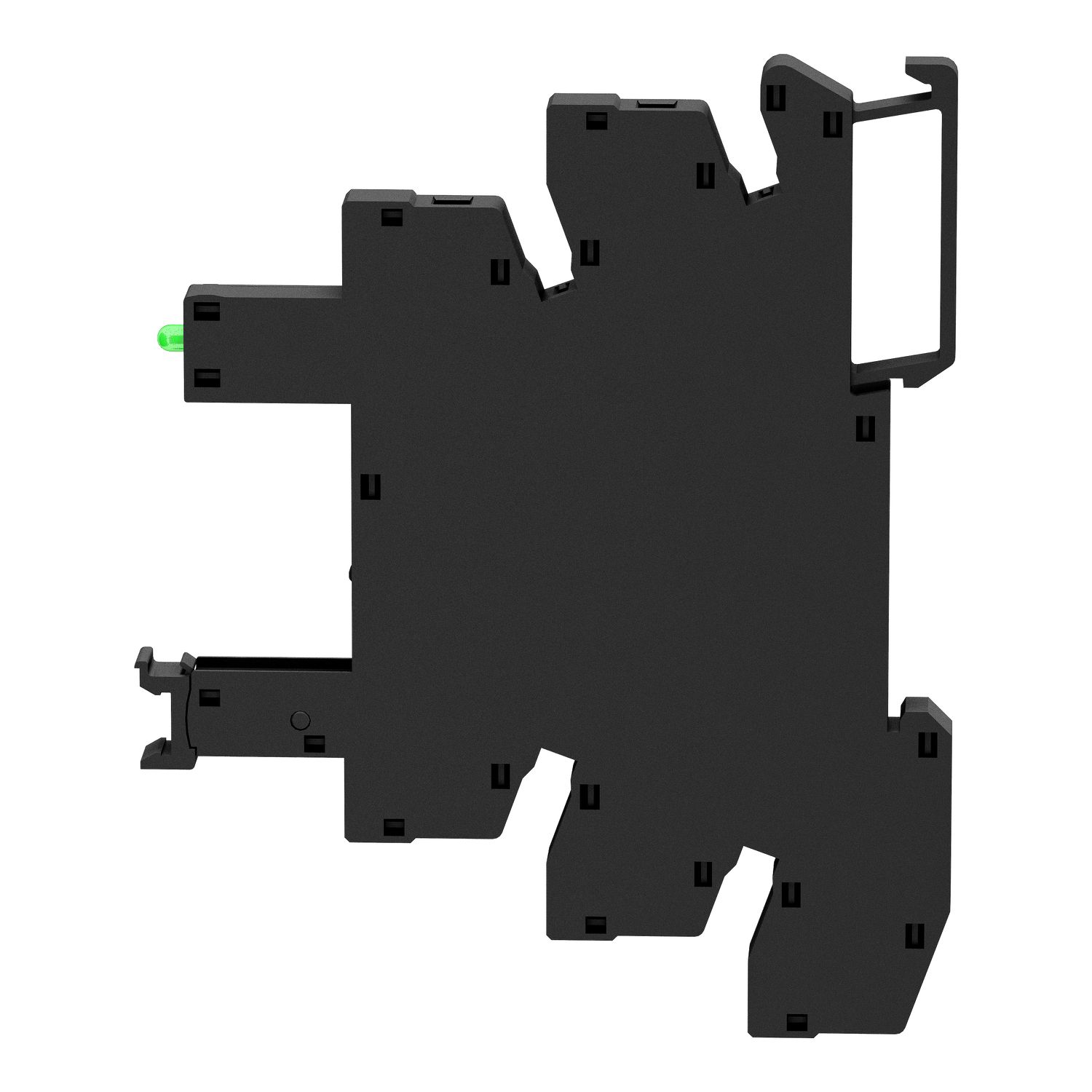 Picture of Socket equipped with LED and protection circuit, Harmony Electromechanical Relays, for RSL1 relays, srew connector, 12...24V AC DC