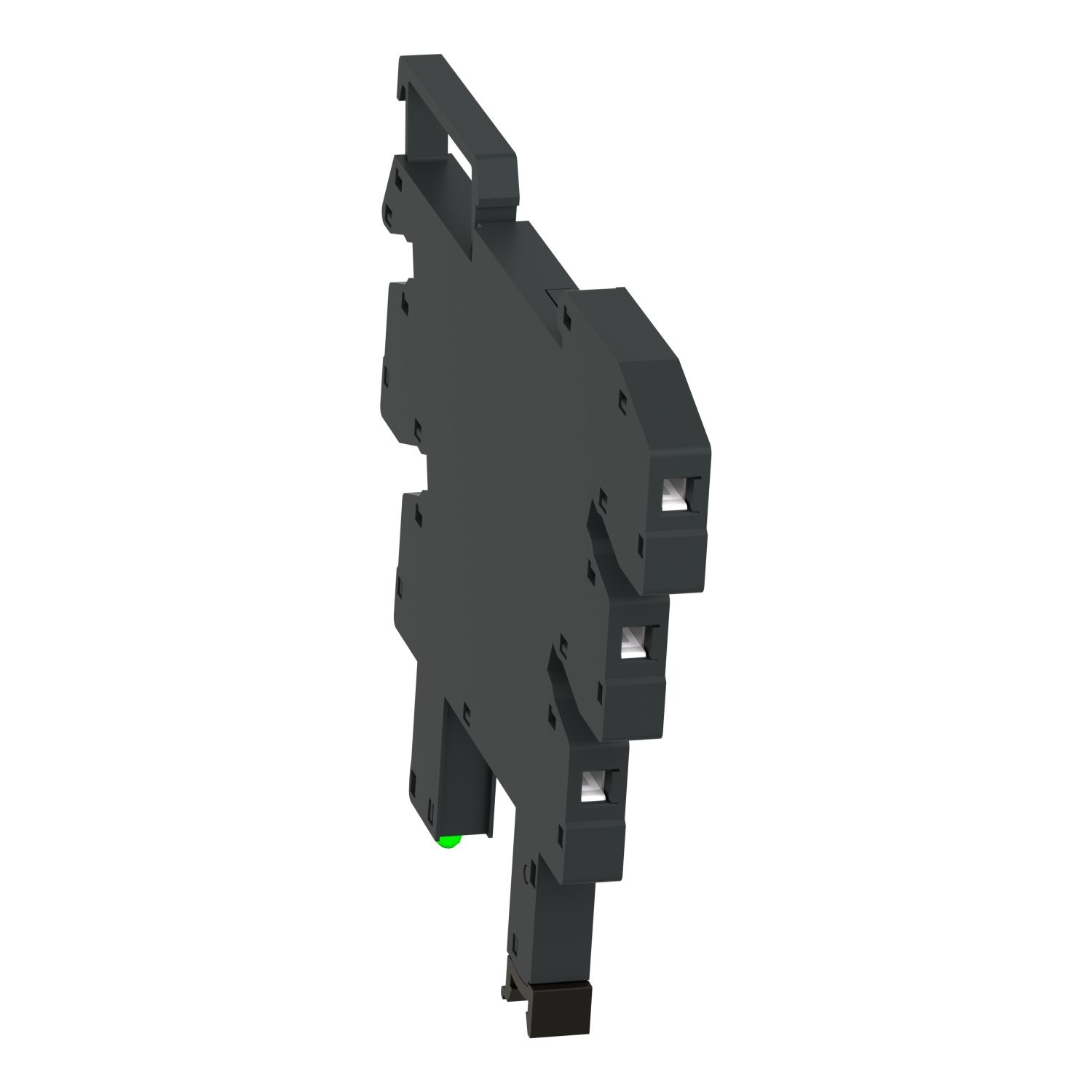 Picture of Socket equipped with LED and protection circuit, Harmony Electromechanical Relays, for RSL1 relays, srew connector, 230V AC DC