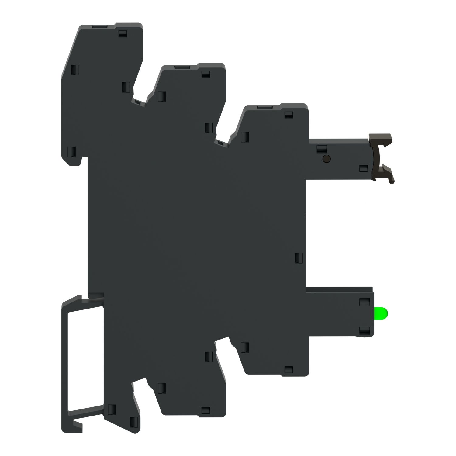 Picture of Socket equipped with LED and protection circuit, Harmony Electromechanical Relays, for RSL1 relays, srew connector, 230V AC DC