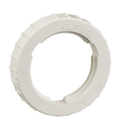 Picture of Screwed Lock Ring, Clipsal - Cable Management, PVC, 20mm
