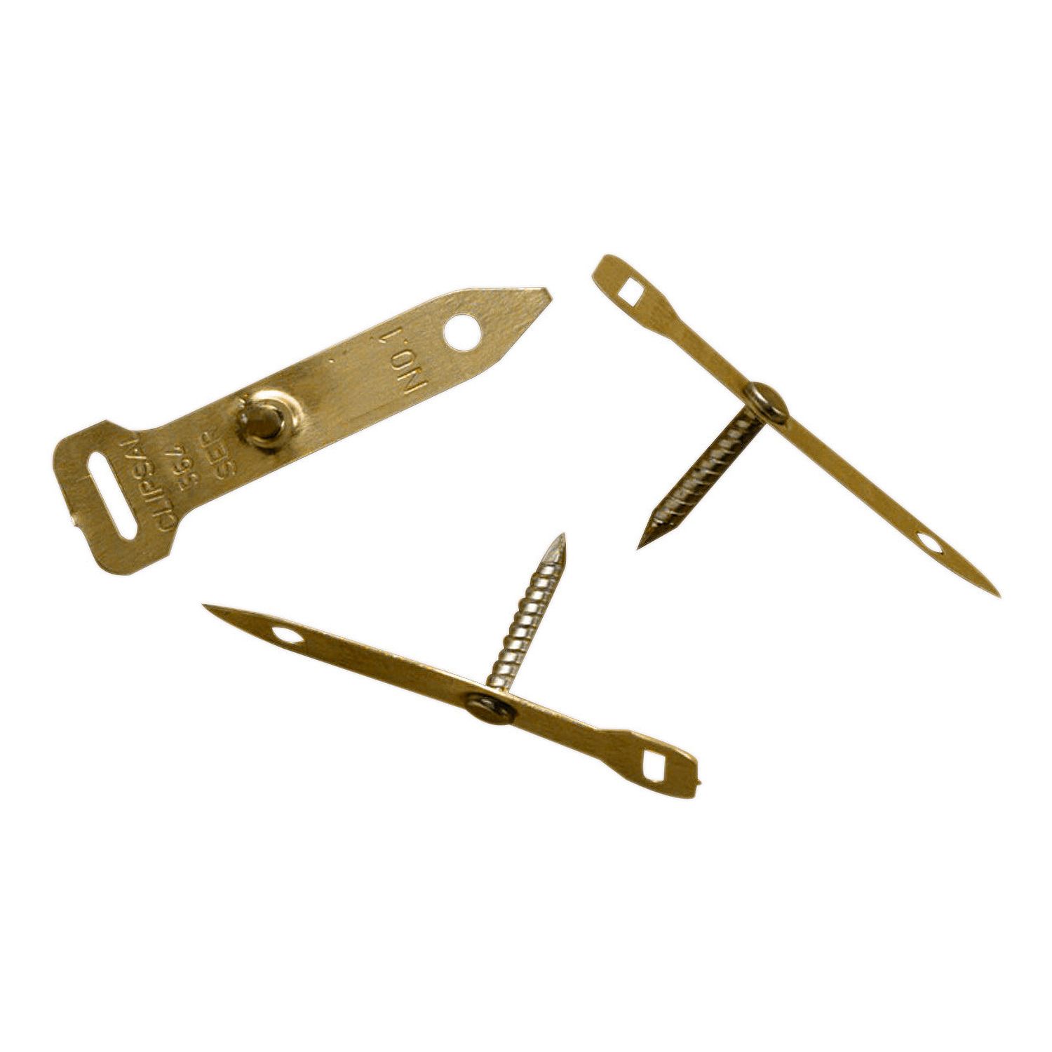 Picture of PIN Clips, Clipsal - General Accessories, Brass, Size 1, 38mm Length, Box of 200