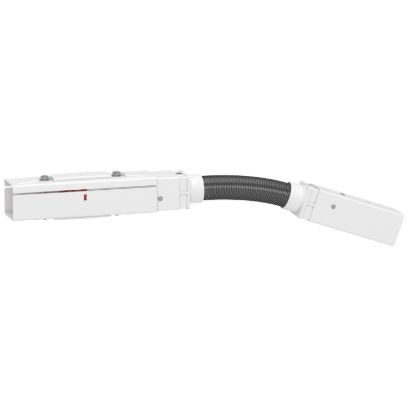 Picture of Flexible length, Canalis KBB, 40A, 1 circuit, L+N+PE/3L+N+PE, 0.5m, compatible with DALI/KNX protocol, white RAL9003