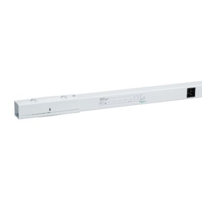 Picture of Straight length, Canalis KBB, 40A, 1 circuit, L+N+PE, compatible DALI, 3 outlets, 3m, white RAL9003