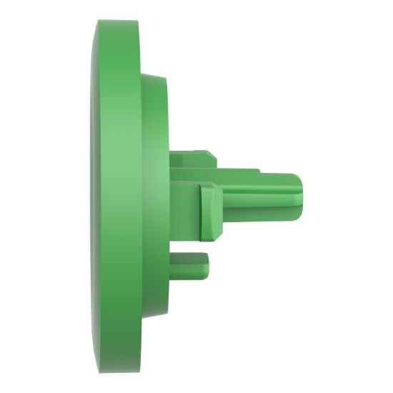 Picture of Antimicrobial plain cap, Harmony XB5, Harmony XB4, green, for flush mounted push button