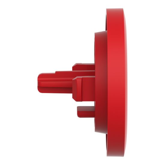 Picture of Antimicrobial plain cap, Harmony XB5, Harmony XB4, red, for flush mounted push button