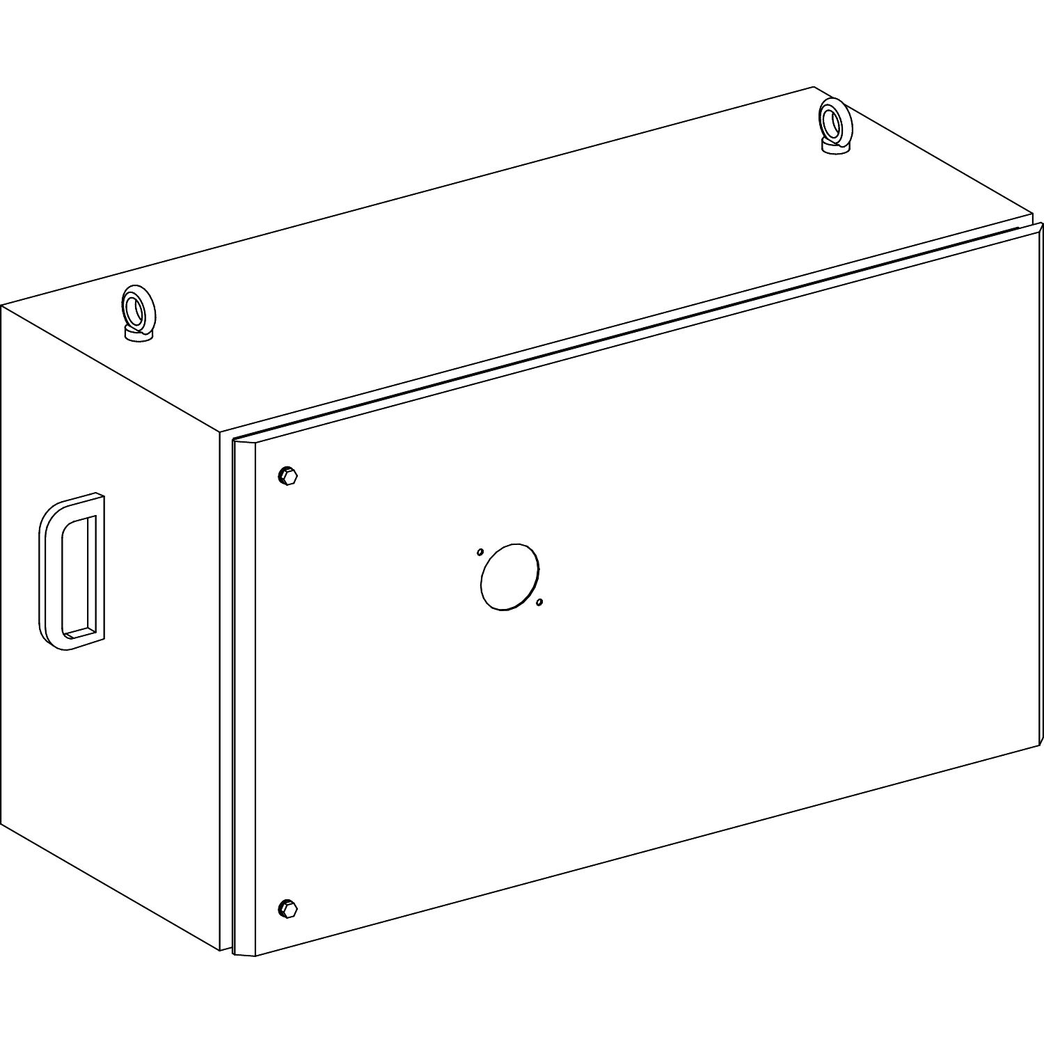 Picture of Tap off unit, Canalis KS 500A to 1000A, for ComPacT NSX400, with 1 current transformer, 250A, 3L+N+PE, IP55, RAL9001