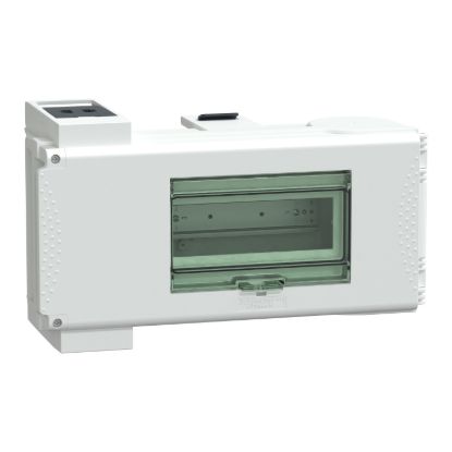 Picture of Tap off unit, Canalis KS 100A to 1000A, 5 modules of 18mm, 63A, DIN rail, 3L+PEN, IP55, RAL9001
