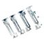 Picture of Set of 4 step slides made of treated steel, D400mm