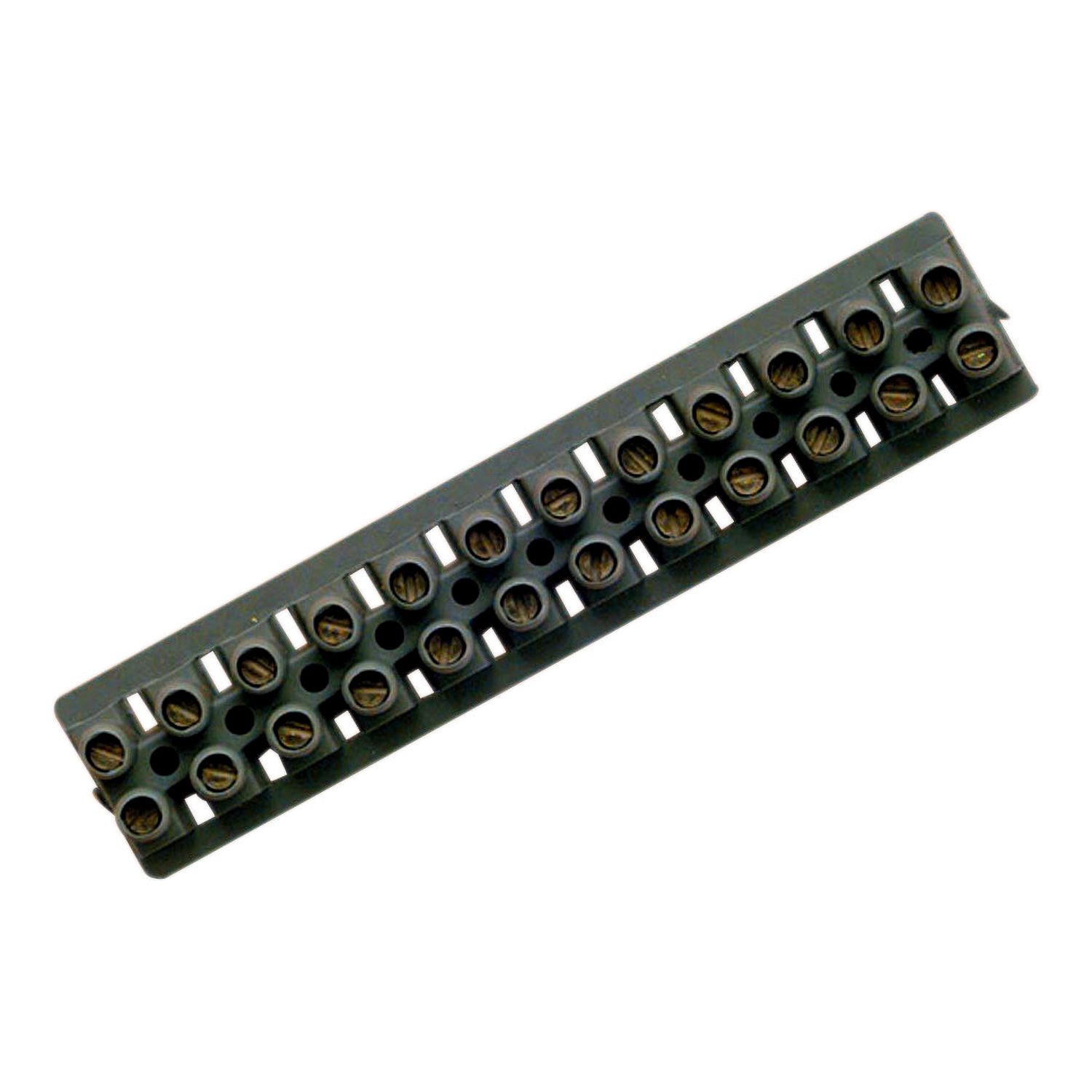 Picture of Strip Connector, Clipsal - 500 Series, 12 Terminal, 500V, 15A, Pressure Plates