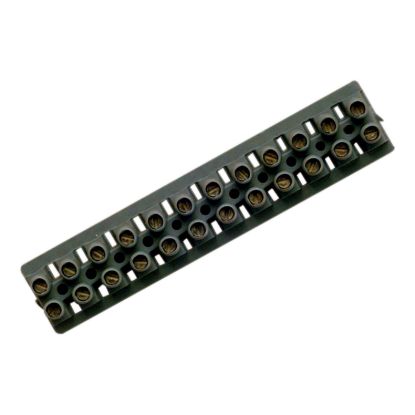 Picture of Strip Connector, Clipsal - 500 Series, 12 Terminal, 500V, 15A, Pressure Plates