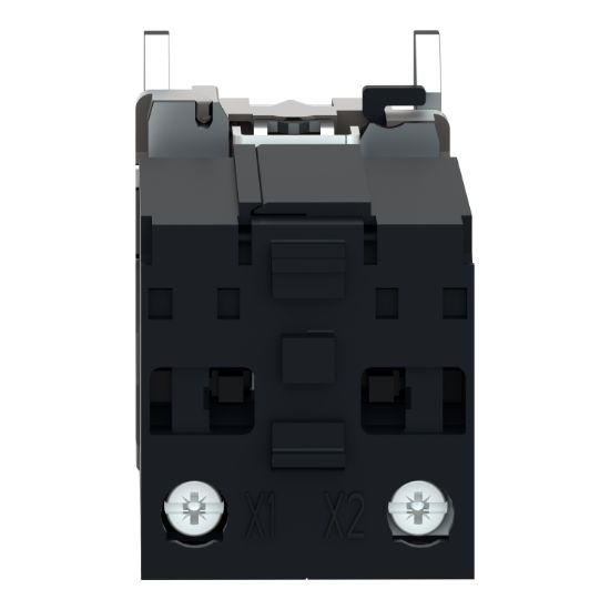 Picture of Light block with body fixing collar, Harmony XB4, metal, with BA9s bulb, 230...240V AC