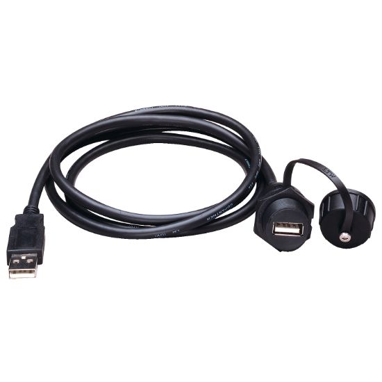 Picture of Extension cable, Harmony ST6, USB Panel mount