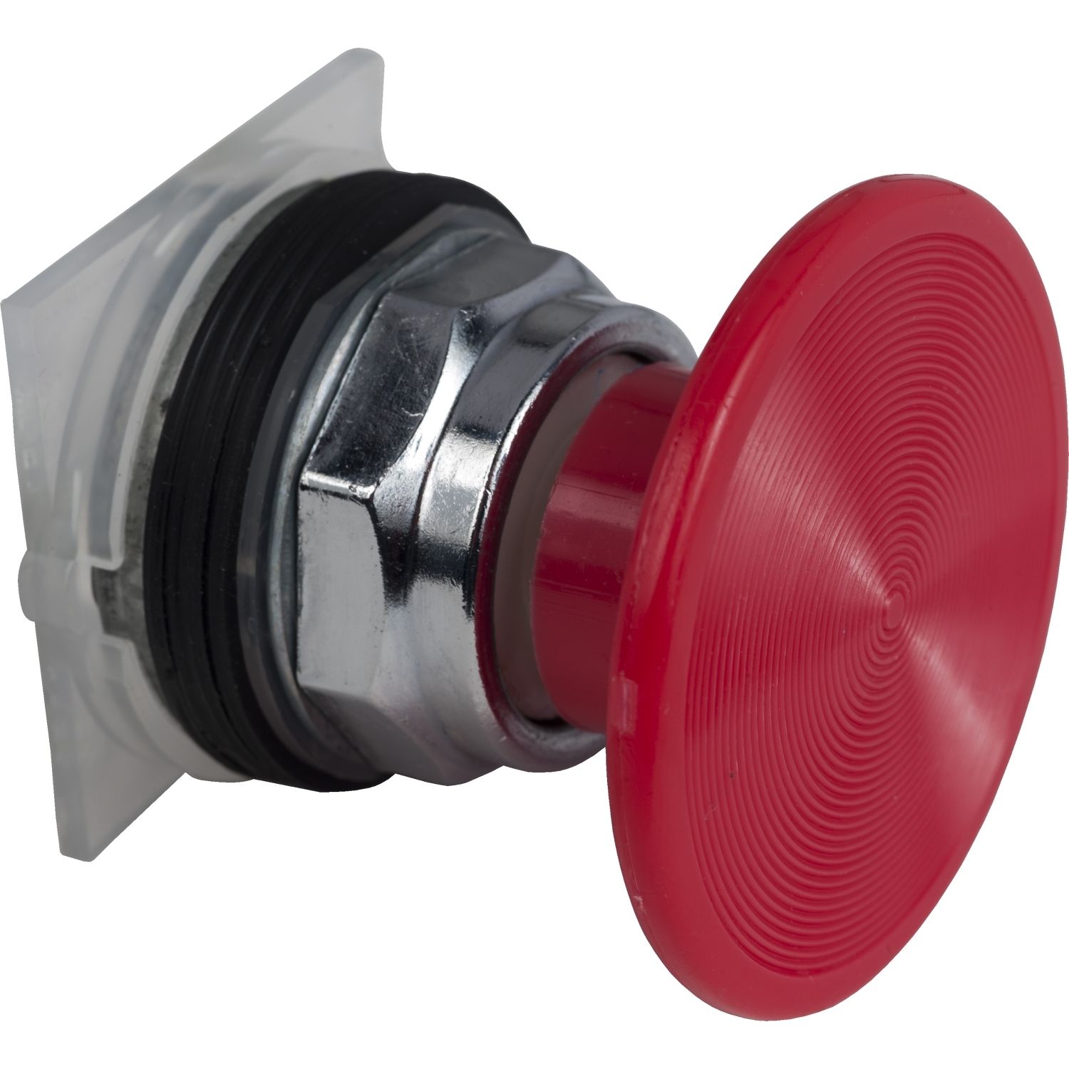 Picture of Head for spring return push button, Harmony 9001K, metal, mushroom 57mm, red, 30mm