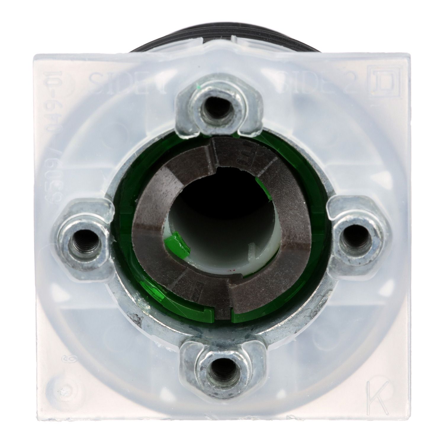 Picture of Head for selector switch, Harmony 9001K, metal, standard handle, black, 30mm, 2 positions, Cam E, stay put