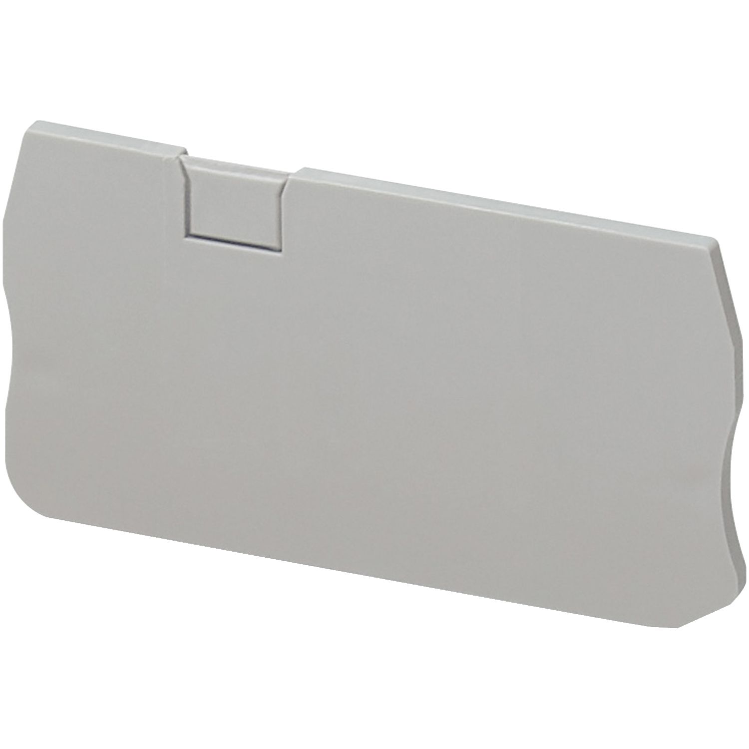 Picture of Cover plate, Linergy TR, 2.2mm width, 3 points, for spring terminals NSYTRR23, NSYTRR22, grey, Set of 50
