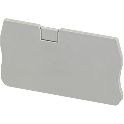 Picture of Cover plate, Linergy TR, 2 points, 2.2mm width, for spring terminals NSYTRR42, 4mmÂ², grey, Set of 50