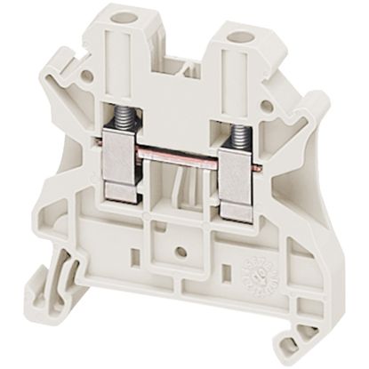 Picture of Terminal block, Linergy TR, white, 4mm2, passthrough, 2 points, set of 10