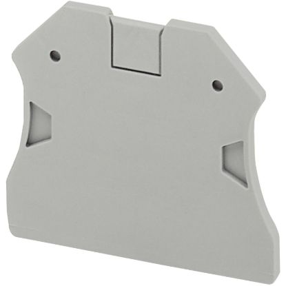 Picture of Cover plate, Linergy, Linergy TR, 2 points, 2.2mm width, for screw terminals NSY TRV22,TRV42,TRV, grey, Set of 50