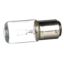 Picture of Incandescent bulb, Harmony XVB, BA 15d, 7W, 24V AC/DC