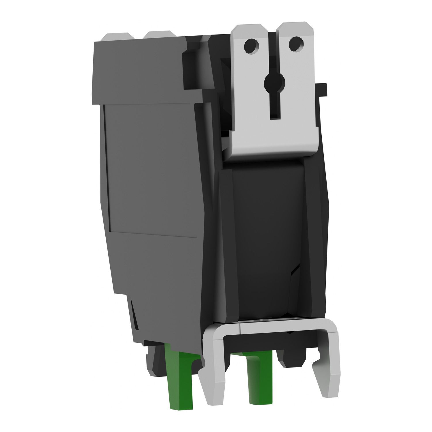 Picture of Single contact block, Harmony XB4, silver alloy, faston connector, 1NO